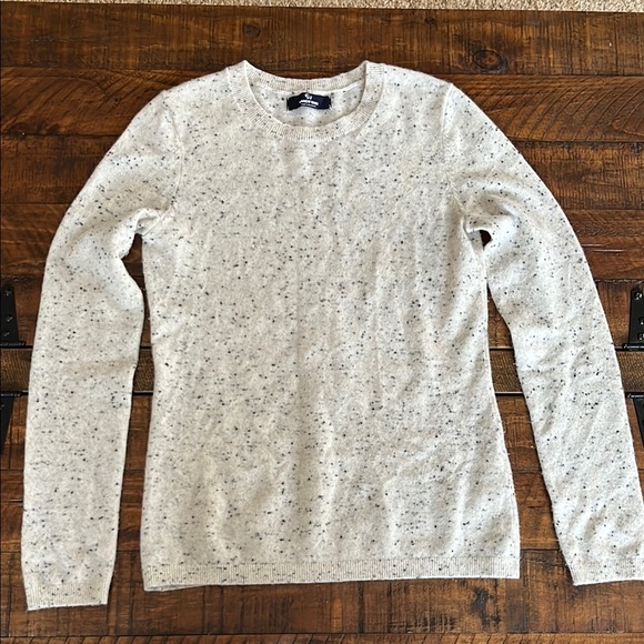 Lands' End Cashmere Speckled Sweater - Picture 1 of 5